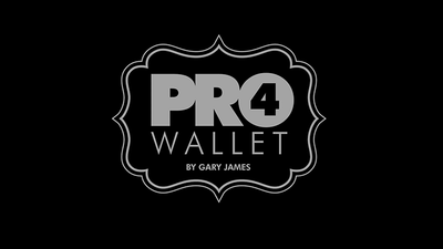 Pro 4 Wallet (Gimmicks and Online Instructions) by Gary James