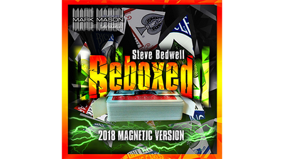 Reboxed 2018 Magnetic Version Red (Gimmicks and Online Instructions) by Steve Bedwell and Mark Mason