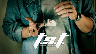 TST Torn Seal Transform (Gimmick and DVD) by Justin Sopher and SansMinds Creative Lab