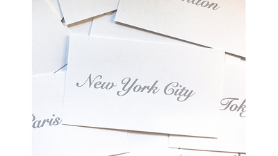 Appearing Business Cards (Card Reveal Pack) by Sam Gherman - Mystique Factory