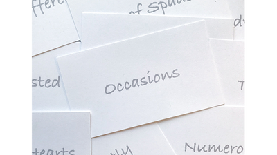 Appearing Business Cards (Prediction Pack) by Sam Gherman - Mystique Factory