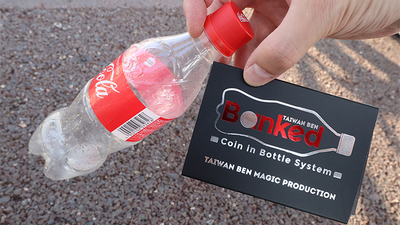 Banked - Red, Coca-Cola (Gimmicks and Online Instructions) by Taiwan Ben - Mystique Factory