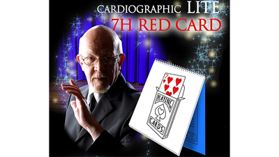 Cardiographic LITE RED CARD by Martin Lewis - Mystique Factory