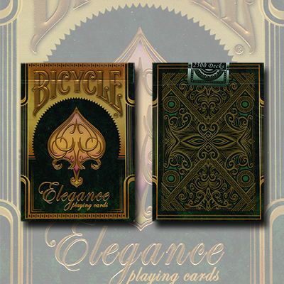 Bicycle Elegance Deck Emerald (Limited Edition) by Collectable Playing Cards - Mystique Factory