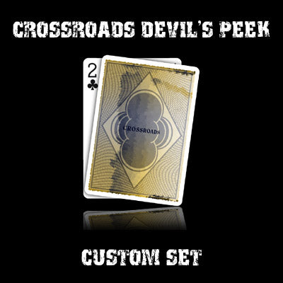 Crossroads Devil's Peek set in USPCC stock (with instructions) by Ben Harris - Mystique Factory