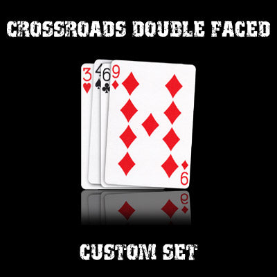CrossRoads Double Faced set in USPCC stock (with instructions) by Ben Harris - Mystique Factory