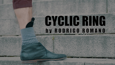 CYCLIC RING (Black Gimmick and Online Instructions) by Rodrigo Romano