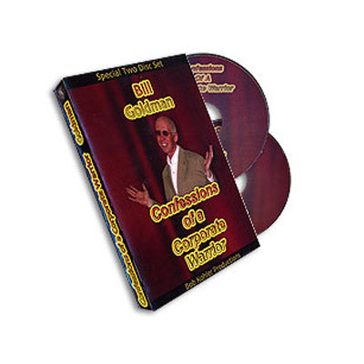 Confessions Of Corporate Warrior (2 DVD Set) by Bill Goldman - Mystique Factory