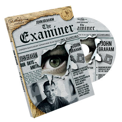 Paul Harris Presents Examiner (Gimmicks & DVD) by John Graham