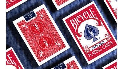 Bicycle Gaff Rider Back (Red) Playing Cards by Bocopo - Mystique Factory