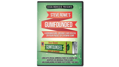 GUMFOUNDED (DVD and Gimmick) by Steve Rowe - Mystique Factory