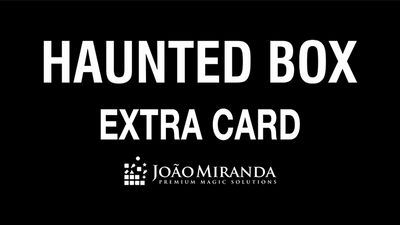 Haunted Box Extra Gimmicked Card by João Miranda Magic - Mystique Factory
