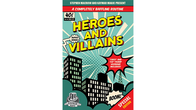 Heroes and Villains (Gimmicks and Online Instructions) by Stephen Macrow