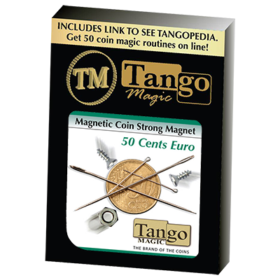 Magnetic Coin Strong Magnet 50 cents Euro (E0019) by Tango - Mystique Factory