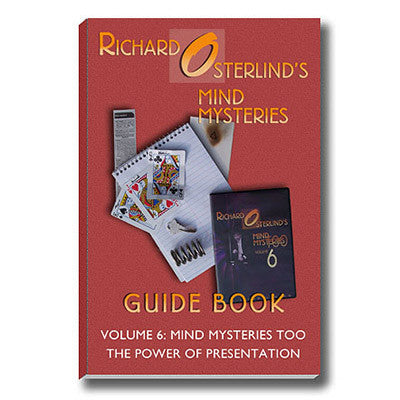 Mind Mysteries Guide Book Vol. 6 by Richard Osterlind - Mystique Factory