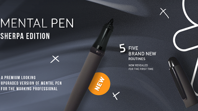 Mental Pen Sherpa Limited Edition by João Miranda and Gustavo Sereno - Mystique Factory