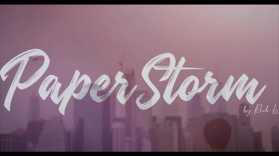 Paperstorm Blue (DVD and Gimmicks) by Rich Li