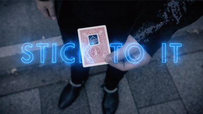 Stick To It Red (DVD and Gimmick) by Shahrul Nizar