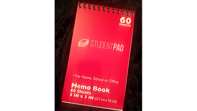 SvenPad® KoD Memo Pad (Red, Single)