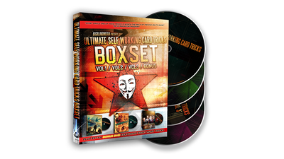 Ultimate Self Working Card Tricks Triple Volume Box Set by Big Blind Media
