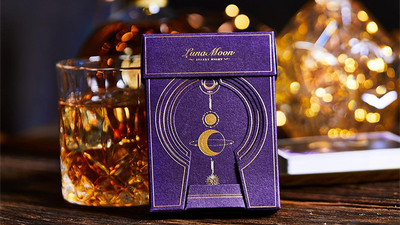 Limited Edition Violet Luna Moon Playing Card by Bocopo - Mystique Factory