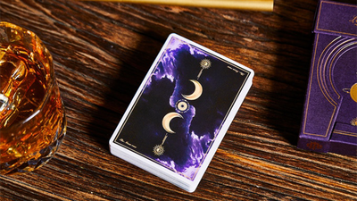 Limited Edition Violet Luna Moon Playing Card by Bocopo - Mystique Factory